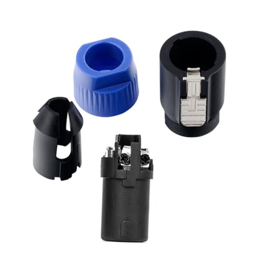 Conector speakon NL4FC de audio 4 polos compatible con NL4FX para cable de amplificador 3