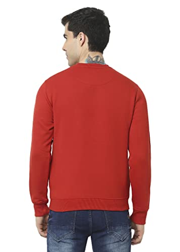 Image of HiFlyers Men's Cotton Blend Casual Crew Neck Sweatshirt