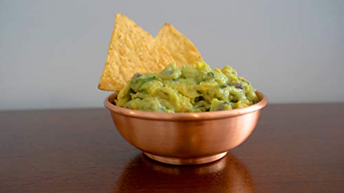 Cuyahoga Copper Set Of 2 - Pure Copper - Prep, Snack And Dip Bowls! Packaged In Attractive Gift Box thumb #4