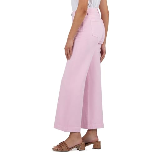 KUT from the Kloth Women's Meg High Rise Wide Leg Jeans with Patch Pockets2