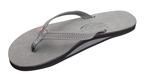 Image of Rainbow Sandals Women's Single Layer Leather Sandal Narrow Strap