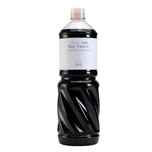 Emma Basic - Glutenfreie Sojasauce mit reduziertem Salzgehalt - 1 Liter