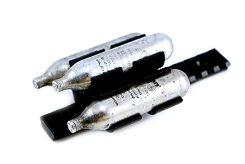 WILBUR'S FINEST CO2 Cartridge Holder for Picatinny Rail Airsoft Paintball Pellet BB MLOK KeyMod