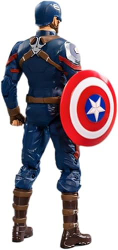 Image of ZD Box Toys Collectible Action Figure Full Box Set: Anniversary Series Non-Luminous Version 1:10 Scale 17cm Super Hero (Captain AM, Endgame)