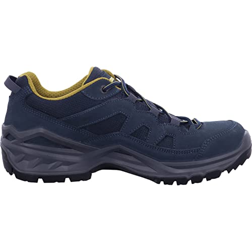 LOWA M Sirkos Evo GTX Lo Blau - Gore-Tex Leichter vielseitiger Herren Gore-Tex Multifunktionsschuh, Größe EU 43.5 - F