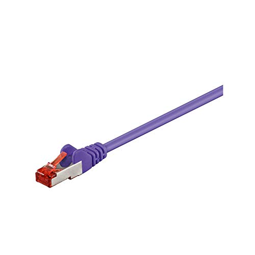Preisvergleich Produktbild Goobay 95520 CAT 6 Patchkabel, S / FTP (PiMF), Violett