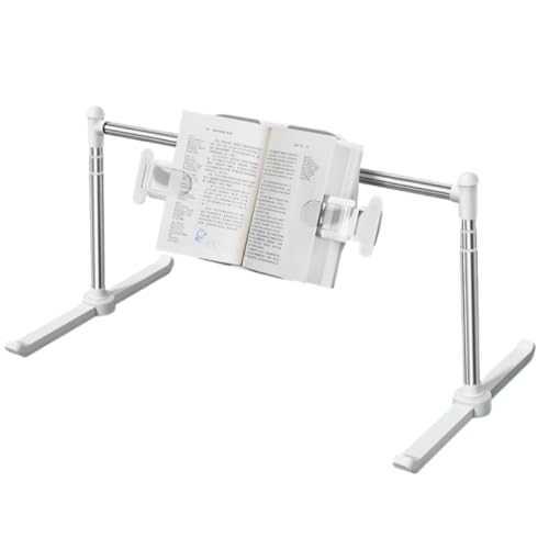 Brfveob 睡眠読書本棚タブレットホルダーアームオーバーヘッド/水平フリーハンズ高さ角度調節可能なブックアームホルダー姿勢を改善子供/大人/高齢者に適した多機能読書スタンド高さ角度幅任意調整レイジースタンドベッドスタンドギフト