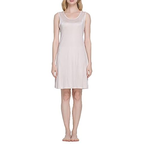 Paradise Silk Sleeveless Wide Shoulder Slip Cover