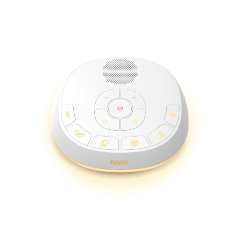 Veilleuse et boîte à musique bébé Neno Lumia avec bruit blanc et berceuses