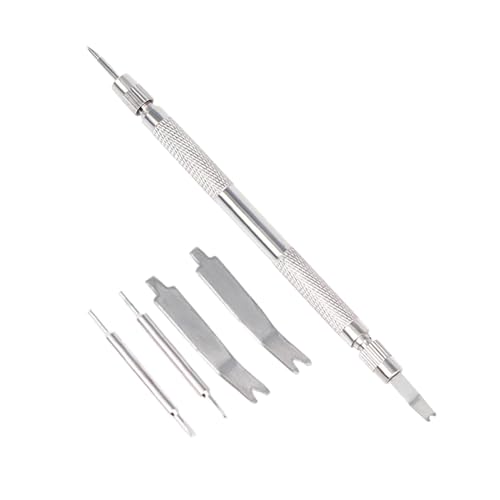 Buhygn 腕時計バンド修理ツール | 人間工学に基づいたストラップ交換バー | 正確な調整のための手動リンクピン修理 | 修理や調整のための時計分解ツール, マルチカラー, Refer to description, ユニ。