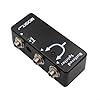 Qualoramall Buffered Splitter Guitar Pedals Dual Output Signal Enhancer Guitars Signal Buffer Buffered Guitar Signal Splitter Pedal Guitars Buffer Splitter Pedal Tone Preserver #3