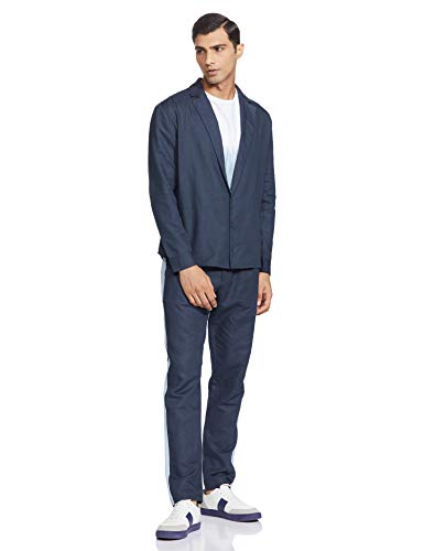 Image of RIVER Men's Notch Lapel Regular Blazer