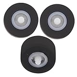 VANZACK 3 Stück Teiliges Andruckrollen Videorekorder mit Achse Präzise Lager Pulley Wheels zur Bandführung und Audio kassettenrekorder Reparatur