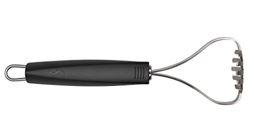 Lurch 240300 Tango Ministampfer für Guacamole und Dips, aus Kunststoff und Edelstahl, 22 cm, schwarz – Ansicht 1
