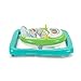 Bright Starts Tiny Trek 2-in-1 Baby Activity Walker with -Toy Station, Adjustable Height and Easy-Fold Frame, Jungle Vines Age 6 Months+