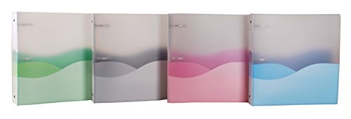 Filexec Products 1.5-Inch Wave, Ring Binder - Pack of 4 (50388-6448)