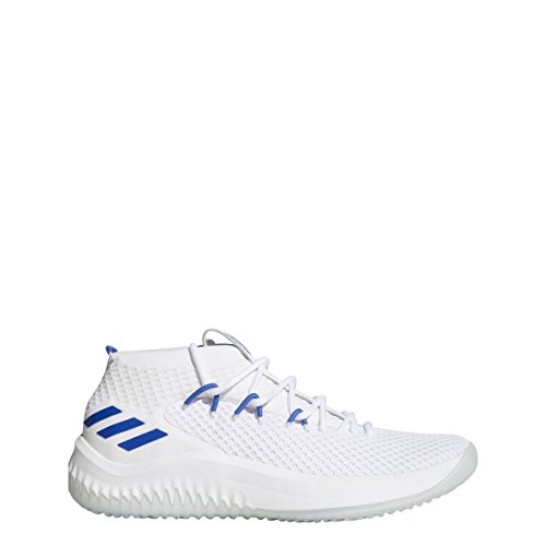 Adidas dame 4 white blue Clearance