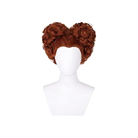 Taeyue Winifred Sanderson Wig Brown Movie Realistic Wig Halloween Costume Cosplay Wigs, Brown Cover