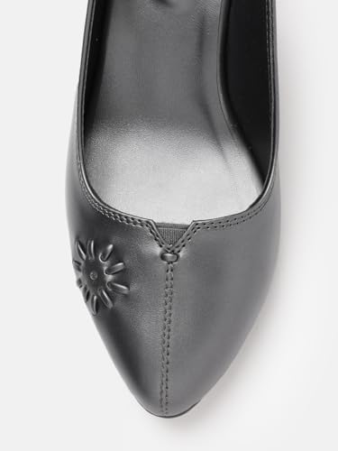 Image of Marc Loire Women's Pointed Toe Block Heel Pumps Shoes for Party, Office and Formal Occasions