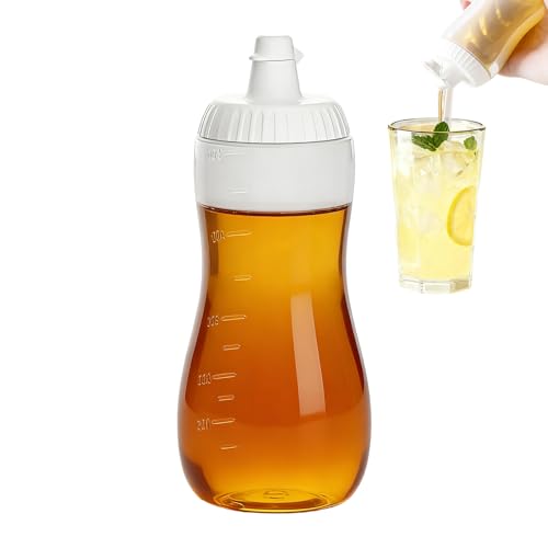 Design Multifunzionale e Adattabile: Questa bottiglia spremibile per condimenti supporta applicazioni versatili accogliendo salse come salsa barbecue, olio d'oliva, ketchup e maionese. La rende una scelta ideale per cucinare, grigliare o servire a matrimoni e pranzi, semplificando le attività in cucina in modo efficiente e senza sforzo. La bottiglia per salse spremibile facilita l'accesso ai condimenti durante la preparazione dei pasti, adattandosi a diverse esigenze domestiche e festive.