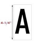 4 INCH LETTERS FOR CHANGEABLE SIDEWALK SIGNS MENU BOARDS AND OUTDOOR SIGN