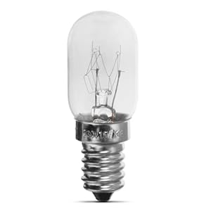 Reliapart SES E14 15W Fridge Light Bulb for Amica, CDA, Midea Refrigerators and Freezers Appliance Lamp Replacement