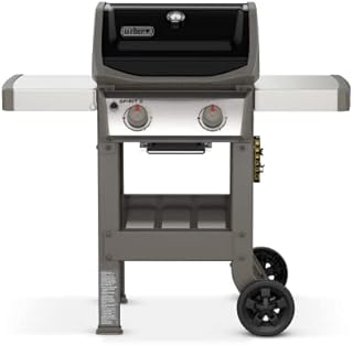 Weber Spirit II E-210 2-Burner Liquid Propane Grill, Black