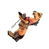 MAGICLULU Weinkorkenzieher in Pferdeform aus Kunstharz Kreativer Cowboy Flaschenöffner Robuste Dekoration für Schreibtisch und Geschenk Kompaktes Design