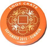 Loot CrateSeptember 2015 EXCLUSIVE "SUMMON" BUTTON/PIN