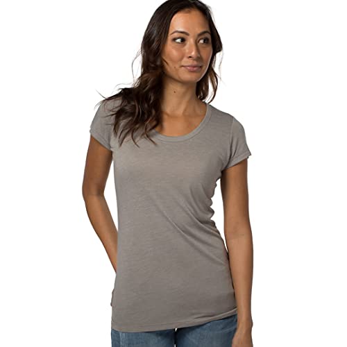 Cariloha Bamboo Scoop tee - Comfortable, Buttery Soft and Stylish - Made of A Beautiful Blend of Bamboo-Viscose Fabric - Naturally Thermal Regulating and Moisture Wicking - S - Gray Heather - 1 Pc Cover