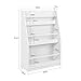 Imagen de SoBuy Librería Infantil Montessori Estantería Libros Infantil Biblioteca con 3 Estantes Organizador Juguetes Estanteria Habitacion Niños Blanco 58x18x81cm KMB45-W