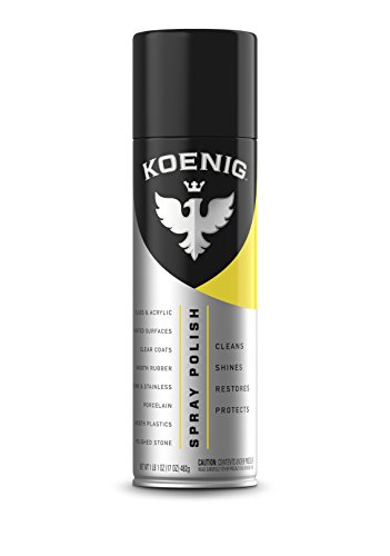Koenig Spray Polish | Multipurpose Cleaner and Polish | Green-Based Polish Spray | Household Spray Polish and Cleaner | Multipurpose Polish for Home & Auto