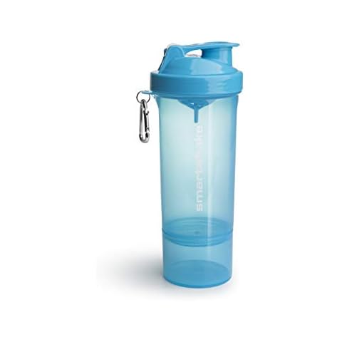 SmartShake Slim Neon Blue 500 ML Cover