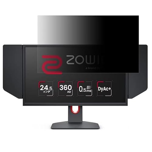 BenQ XL2566K 24.5�C���` 16:9 �Ή� �`�����h�~�t�B���� �v���C�o�V�[�t�B���^�[ �u���[���C�g�J�b�g ���˖h�~ PC �p�\�R�� ���j�^�[ �̂������h�~ ��ʕی� �ی�V�[�g ���E�ȒP ���ʎg�p