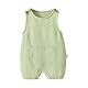 Huaqgu Sommer-Baby-Strampler, atmungsaktiver Overall für Mädchen und Jungen, Musselin-Nachtwäsche, Kleidung, Duschgeschenk für Säuglinge und Kleinkinder