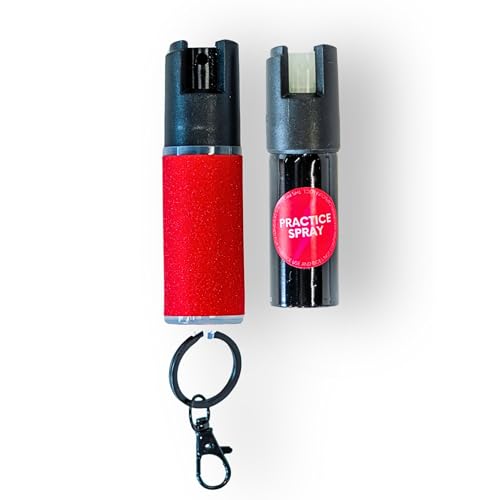 Safely Pepper Spray for Women with Practice Spray – Keychain