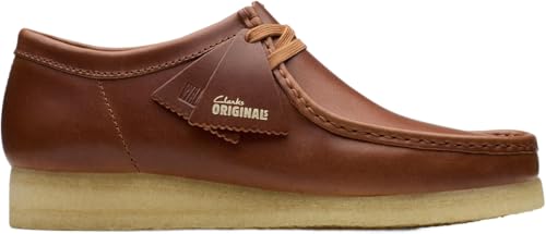 CLARKS ORIGINALS Wallabee Shoes Tan Leather 11.5