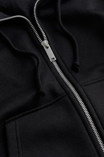 Image of Women's Full Sleeve Zip-Through Hoodie | Jacket for Women | Breathable, Solid Color Hooded Jacket with Front Zipper Closure