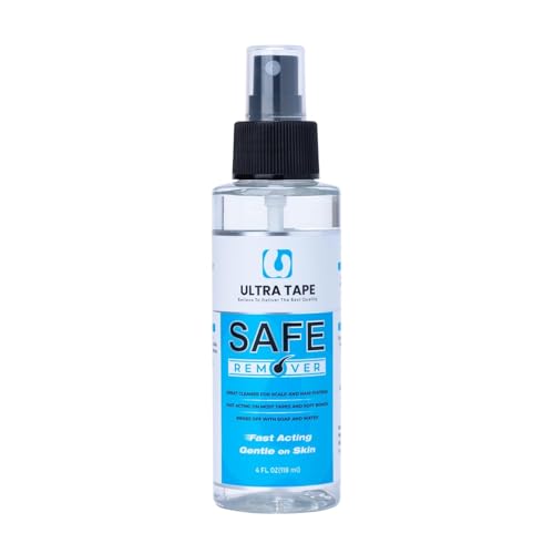 Image of Glue Remover Spray Skin Safe Citrus Formula 118 ml Pack 2 | Citrus based adhesive remover softens glue residue from wigs toupees and hair patches with skin safe use