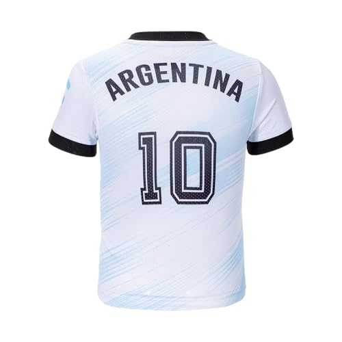 Image of Unisex Kids Soccer Jersey and Shorts Kit 2-Piece Set Boys Girls Football Outfits for Little Athlete 2-14 Years