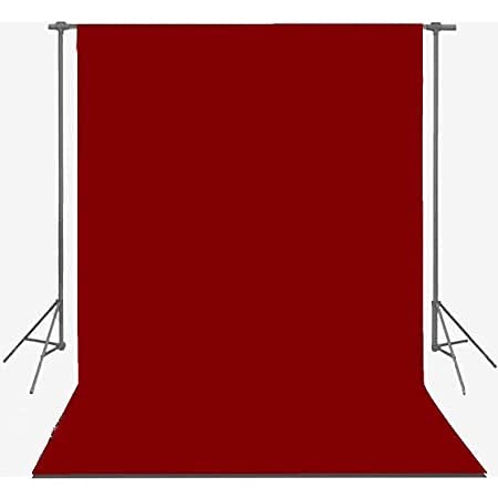 Boosty 8x10.5 Ft Maroon Backdrop Background for Studio - Camera Accessory (Size 8x10.5Ft) (Maroon)