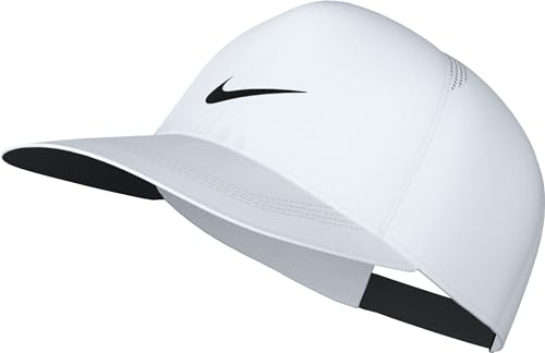 Nike U Nk Df Club Cap U Ab Fl P Gorra, Negro Blanco, M-L Unisex Adulto Nike U Nk Df Club Cap U Ab Fl P Gorra, Negro Blanco, M-L Unisex Adulto