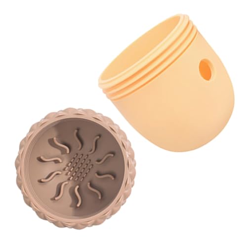 DINHEAROM Slow Feeding Dog Toy Interactive Pine Cone Food Dispenser