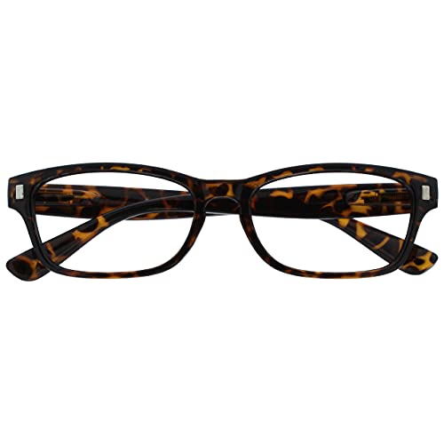 Opulize Marrone Tartaruga Lettori Uomo Donna R10-2 +2,50-50 Gr