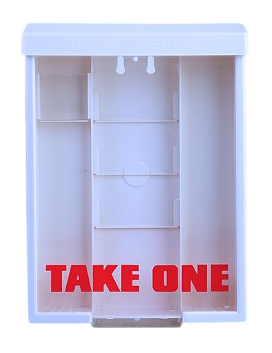 White Snap Shut Brochure Box Brochure Holder Flyer Box...