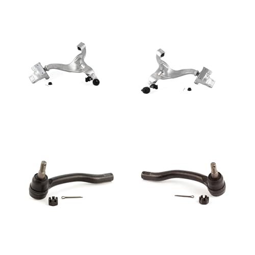 TOR Front Suspension Control Arm Assembly And Tie Rod End Kit Replacement For INFINITI G37 G35 G25 Q40 - Left Right Side (Driver Passenger) KTR-102693 by TOR - Used condition - CA$580.90