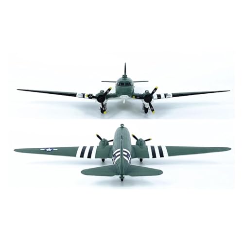 LIUSANG Skala samolotu 1: 100 dla amerykańskiego C47 Transport Airline Model U5# stop samolot model samolotu model dekoracyjne pamiątki odpowiednie do ekspozycji