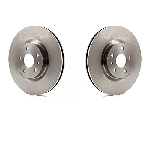 Front Disc Brake Rotors Pair For Cadillac CTS XTS Buick Regal Chevrolet Caprice Corvette K8-100106