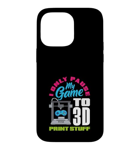 I Only Pause My Game To 3D�v�����g�X�^�b�t�Q�[�}�[ �X�}�z�P�[�X iPhone 14 Pro Max �p