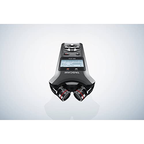 Tascam Dr-07X Stereo Handheld Digital Audio Recorder Usb Interface Bundle With 64Gb Sdxc Memory, Lapel Microphone, 6-Foot 3.5Mm Trs Audio Cable, Tabletop Tripod, 2X Cable Tie, Microfiber Cloth #TOP2